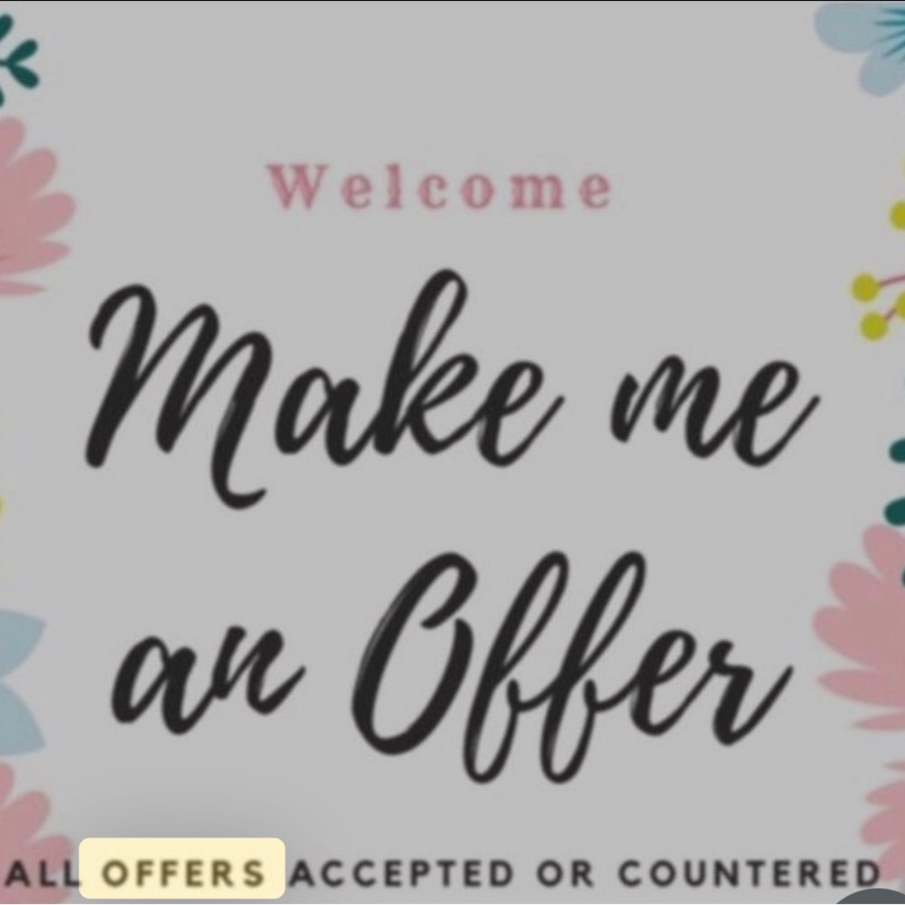 Offers are welcomed and replied to